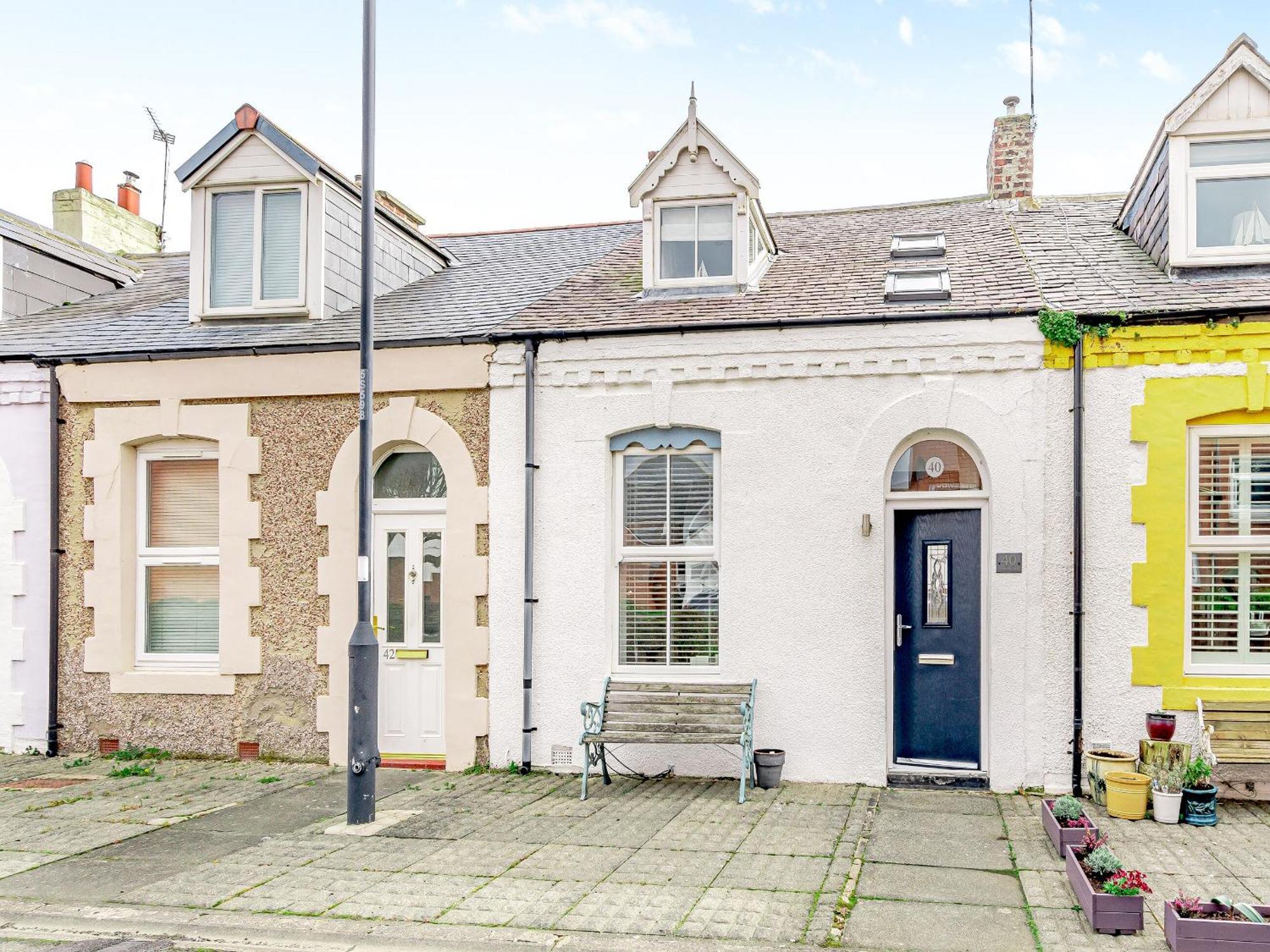 Pebble Cottage Cullercoats Extérieur photo